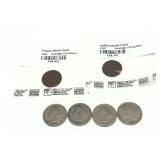 Lot of Type coins, 6 pcs.