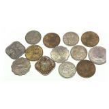 Lot of world coins, 13 pcs.