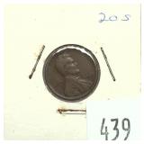 1920-S Lincoln cent