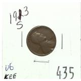 1913-S Lincoln cent