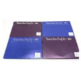 x4- Proof sets: 1983, 1984, -x4 sets, Sold by the