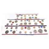 Lot of partial Mint sets, 8 pcs.