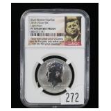 2018-S Kennedy half dollar Silver Reverse, NGC