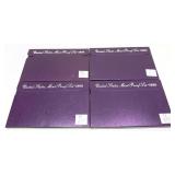 x4- Proof sets: 1990, -x4 sets, Sold by the