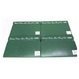 x4- Proof sets: 1995 1996, -x4 sets, Sold by the