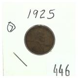 1925 Lincoln cent