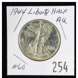 1944 Walking Liberty half dollar