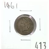 1861 Indian Head cent