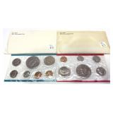 x2- 1973 Mint sets, -x2 sets, Sold by the piece,
