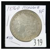 1896-O Morgan dollar, XF
