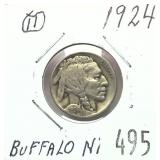 1924 Buffalo nickel