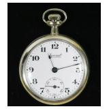 Ingersoll Waterbury 12 size open face pocket