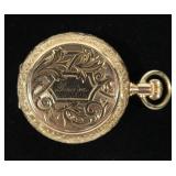Waltham Model 1882 9-jewel 0 size hunter case