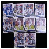 Lot, 10 Panini 2022 Buffalo Bills Football