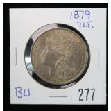 1879 7-T.F. Morgan dollar, BU