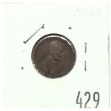 1909 Lincoln cent