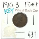 1910-S Lincoln cent