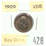 1909 VDB Lincoln cent