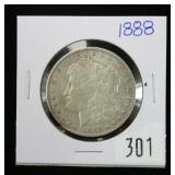 1888 Morgan dollar