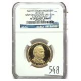 2012-S Presidential dollar, NGC slab certified