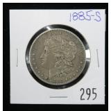1885-S Morgan dollar