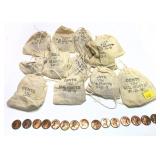 x12- Original 1973 Mint P,D,S cents x12 bags of
