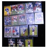 Lot, 17 Buffalo Bills Football Cards: mixed