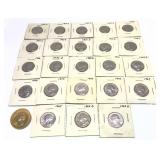Lot of mixed date quarters, non-silver, 23 pcs.