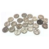 x23- Quarters, 90% silver, -x23 quarters, Sold by