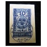 Sweden B11 used, CV $375