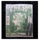 New South Wales 25, WMK 49, IMP used CV $55