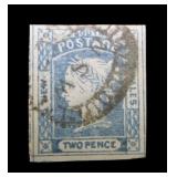 New South Wales A10, 2P, No WMK, used