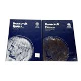 Partial set Roosevelt dimes 1965-2024, 154 pcs.