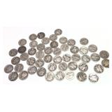 x50- Dimes, 90% silver, -x50 dimes, Sold by the
