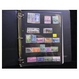 Album 4 stock pages US mint & used; pages for US