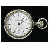 Elgin Model 3 11-jewel 18 size sidewinder open