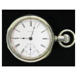 Elgin Model 4 7-jewel 18 size sidewinder open face