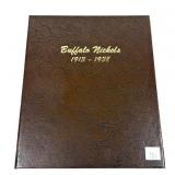 Partial set Buffalo nickels 1913-1938, 59 pcs.