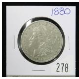 1880 Morgan dollar