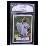 Aaron Judge 2021 Topps, T52-1, PGC MT 9