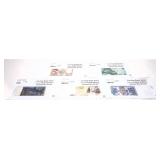 Lot of world bank notes, 5 pcs.