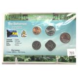 Bahamas coin set