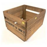 Vintage wooden crate