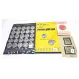 Lot of tokens and pamphlets