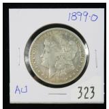 1899-O Morgan dollar, AU