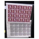 Lot, 12 Japan Sports Panels (20 stamps each)