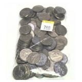 Lot of Canadian nickels, 95 pcs.