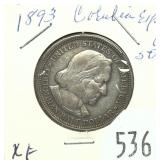 1893 Columbian half dollar