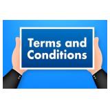 Please Read All Terms & Conditions: