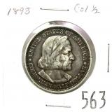 1893 Columbian half dollar